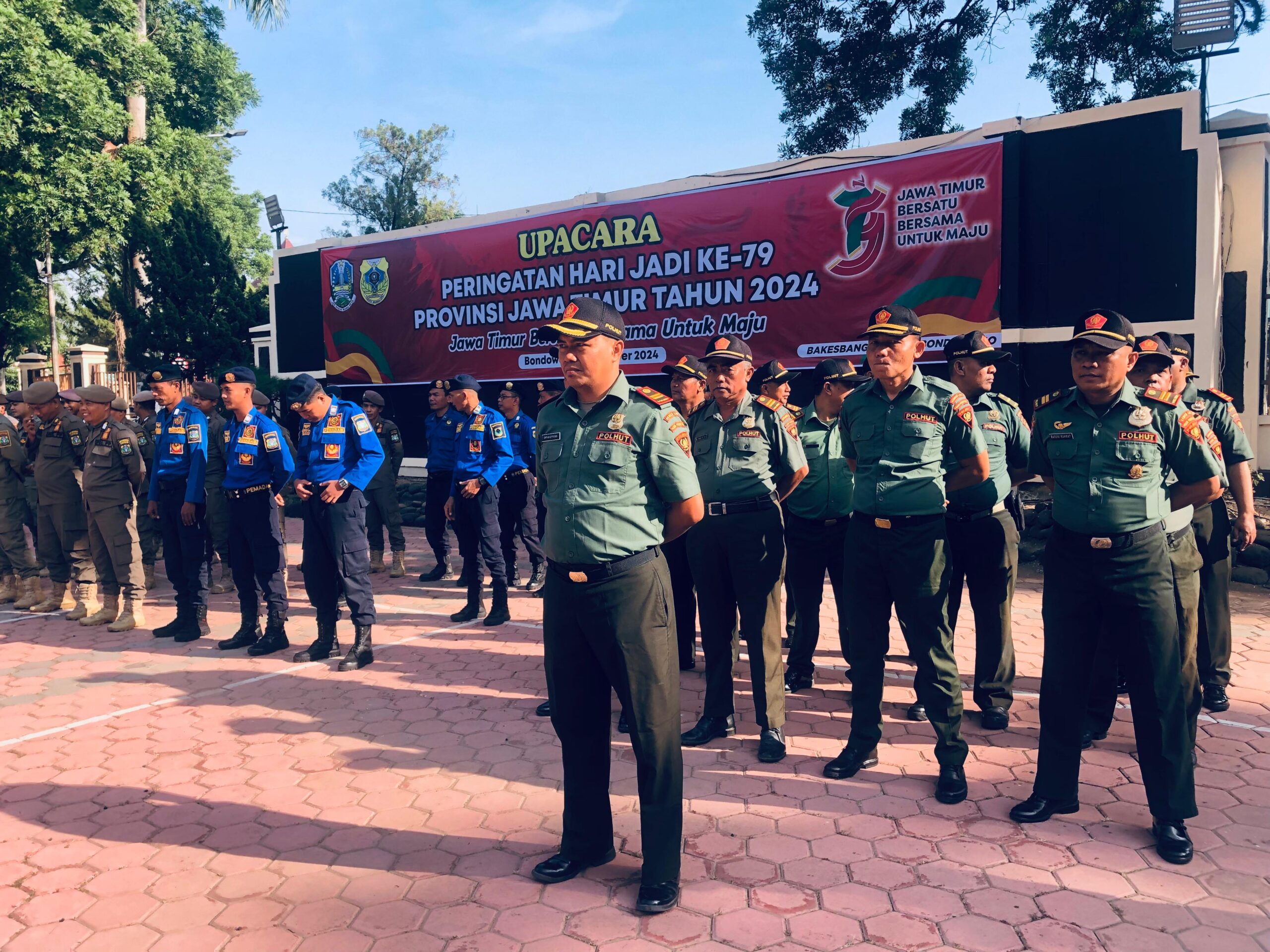 Perhutani Bondowoso,Mengucapkan Selamat dan Sukses Pada Hari Jadi Pemprov Jatim ke 79